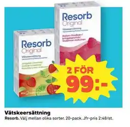 Coop Daglivs Vätskeersättning erbjuda