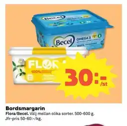 Coop Daglivs Bordsmargarin erbjuda