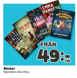 Coop Daglivs Böcker erbjuda