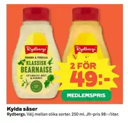 Coop Daglivs Kylda såser, Medlemspris erbjuda