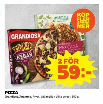 Coop Extra Pizza erbjuda