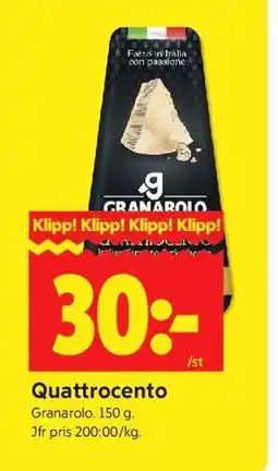 ICA Kvantum Quattrocento erbjuda