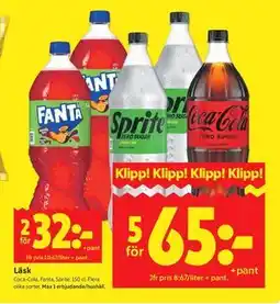 ICA Kvantum Läsk erbjuda