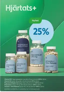 ICA Kvantum Magnesium Kapslar 375 mg erbjuda