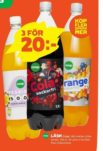 Coop Extra Läsk erbjuda