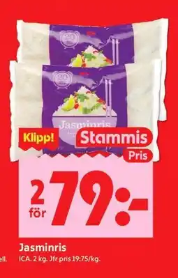 ICA Kvantum Jasminris, Medlemspris erbjuda