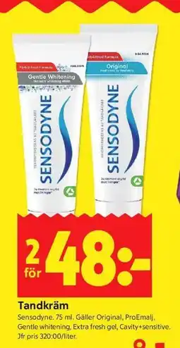 ICA Kvantum Tandkräm erbjuda