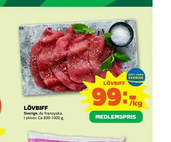 Lövbiff