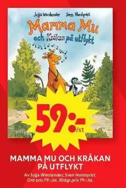 ICA Maxi Mamma mu och kråkan på utflykt erbjuda