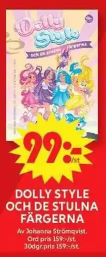 ICA Maxi Dolly style och de stulna färgerna erbjuda