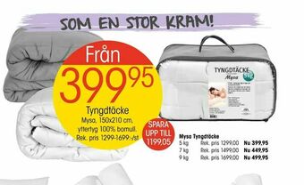 EKO Tyngdtäcke erbjuda