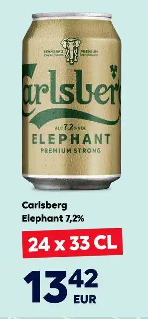 Border Shop Carlsberg Elephant 7,2%, EUR 13.42 erbjuda