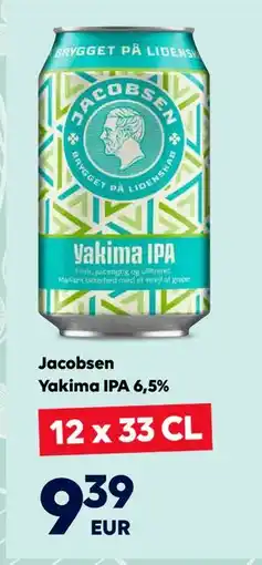 Border Shop Jacobsen Yakima IPA 6,5%., EUR 9.39 erbjuda