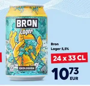 Border Shop Bron Lager 5,5%, EUR 10.73 erbjuda