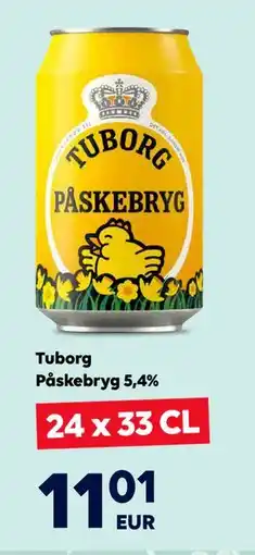 Border Shop Tuborg Påskebryg 5,4%, EUR 11.01 erbjuda