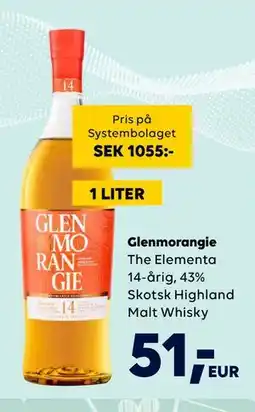 Border Shop Glenmorangie, EUR 51 erbjuda