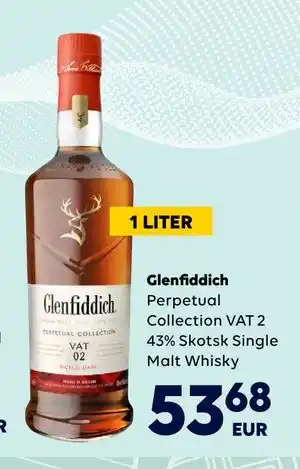 Glenfiddich, EUR 53.68