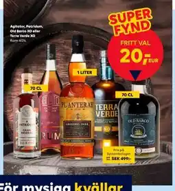 Border Shop Agitator, Patridom, Old Barco XO eller Terra Verde XO, EUR 20 erbjuda