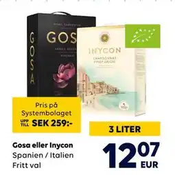 Border Shop Gosa eller Inycon, EUR 12.07 erbjuda