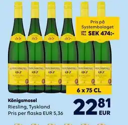 Border Shop Königsmosel, EUR 22.81 erbjuda