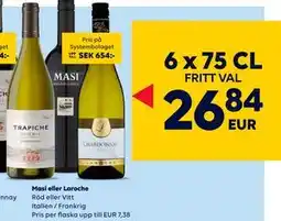 Border Shop Masi eller Laroche., EUR 26.84 erbjuda