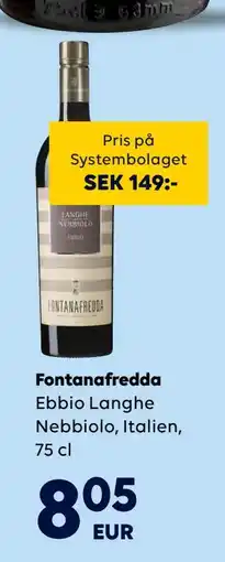 Border Shop Fontanafredda, EUR 8.05 erbjuda