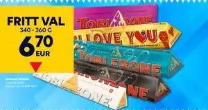 Border Shop Toblerone Choklad., EUR 6.7 erbjuda