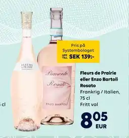 Border Shop Fleurs de Prairie eller Enzo Bartoli Rosato, EUR 8.05 erbjuda