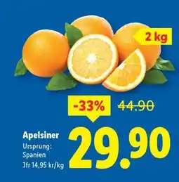 Lidl Apelsiner erbjuda