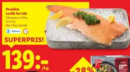 Lidl Poseidon Laxfilé hel sida erbjuda