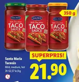Lidl SANTA MARIA TACOSÅS erbjuda