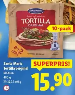 Lidl Santa Maria Tortilla Original erbjuda