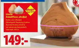 Lidl Livarno Aromdiffuser, ultraljud erbjuda