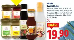 Lidl Vitasia Sushi tillbehör erbjuda