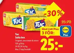 Lidl TUC Salta Kex erbjuda