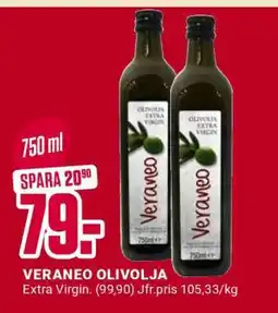 ÖoB VERANEO OLIVOLJA erbjuda