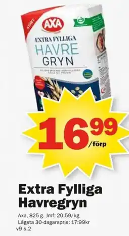 Pekås AXA Extra Fylliga Havregryn erbjuda