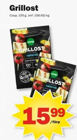 Pekås Coop Grillost erbjuda