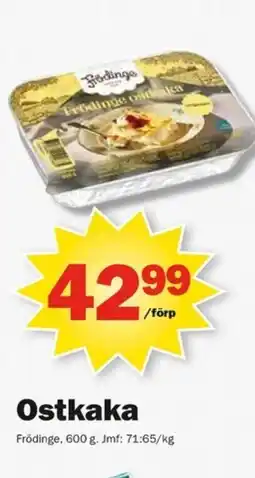 Pekås Frödinge Ostkaka erbjuda