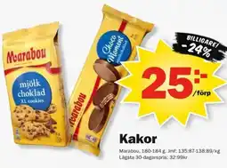 Pekås Marabou Kakor erbjuda