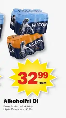Pekås Falcon Alkoholfri Öl erbjuda