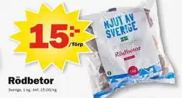 Pekås Rödbetor erbjuda
