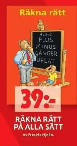 ICA Maxi Räkna rätt på alla sätt erbjuda