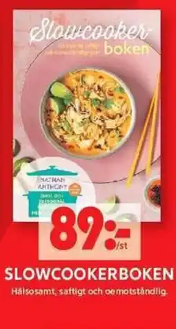 ICA Maxi Slowcookerboken erbjuda