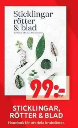 ICA Maxi Sticklingar, rötter & blad erbjuda