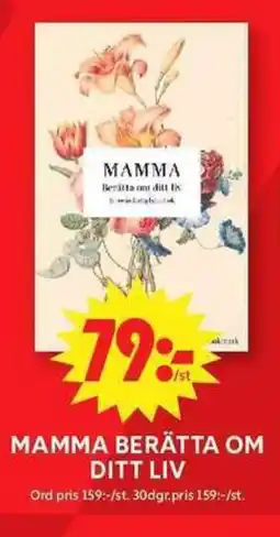 ICA Maxi Mamma berätta om ditt liv erbjuda