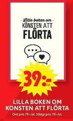 ICA Maxi Lilla Boken om konsten att flörta erbjuda