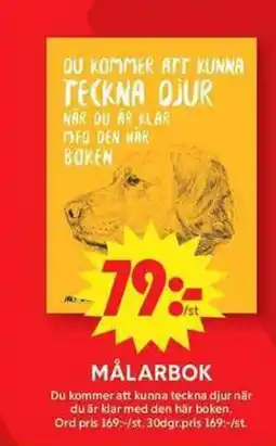 ICA Maxi Målarbok erbjuda