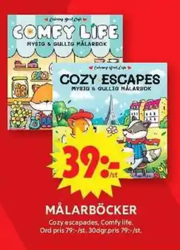 ICA Maxi Målarböcker erbjuda