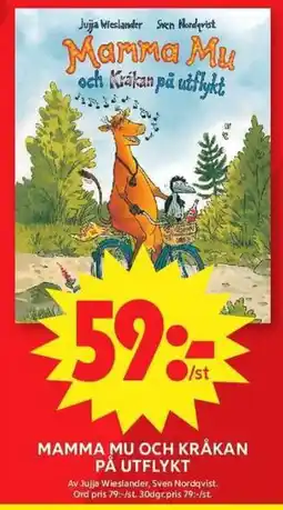 ICA Maxi Mamma mu och kråkan på utflykt erbjuda